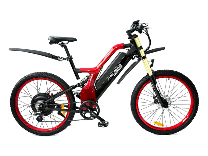 Электровелосипед Elbike TURBO R75 Vip (Красный)