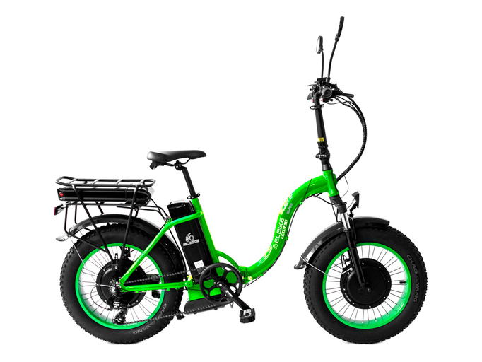 Электрофэтбайк Elbike Taiga 1 Twix 2000 (Зеленый)